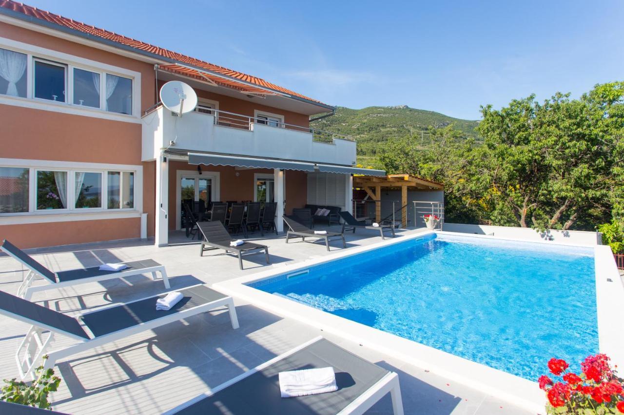 Villa Ivano With Sea&Mountain View Kastel Stari Exterior photo